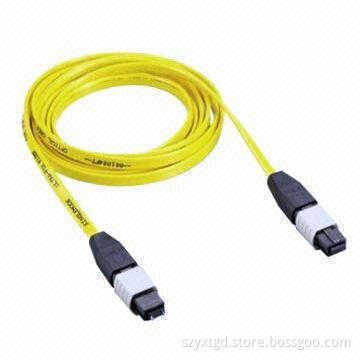 MTP patch cord/MTP pigtails/MTP jumpers/optical fiber cable, low insertion loss